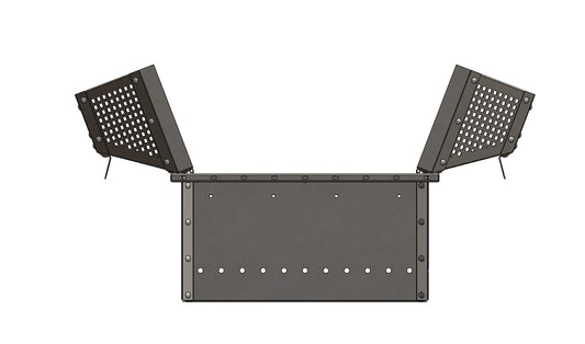 Feu ouvert - personnalisable 24 X 24