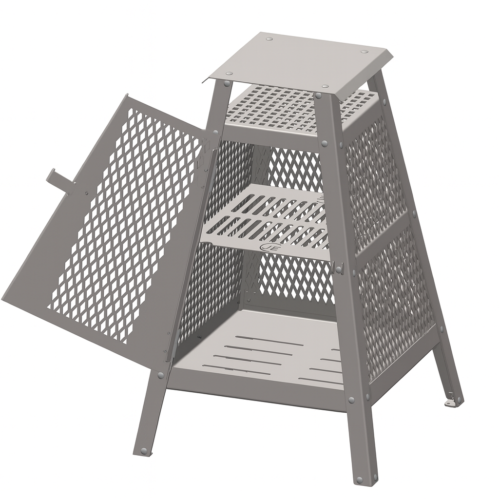 Foyers au bois -  Acier inoxydable canadien