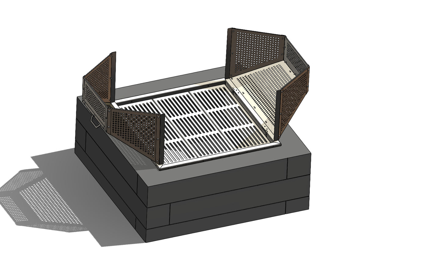 Feu ouvert - personnalisable
