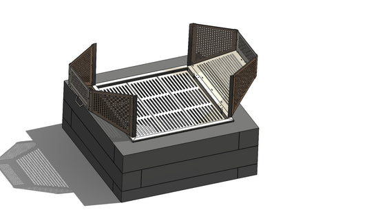 Feu ouvert - personnalisable