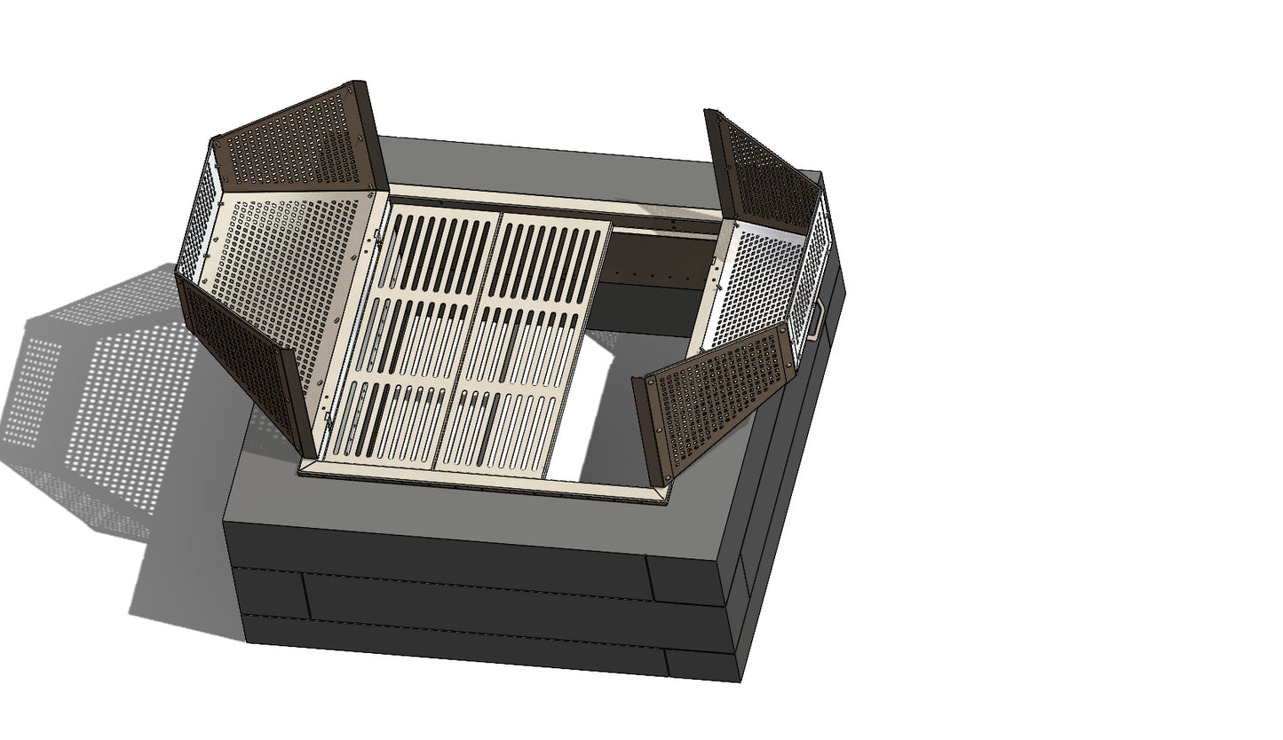 Feu ouvert - personnalisable